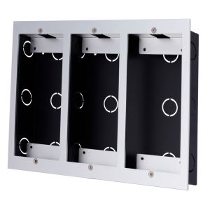 Akuvox AK-BR-R20B-F3 Panel frontal y caja de registro encastrada - Específica para Akuvox AK-R20B(K)-xB -