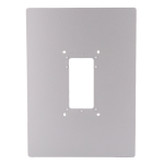 Akuvox AK-BR-R20X-PLATE-S Marco embellecedor para sustitución - Cubre las marcas de instalación anteriores - Específico