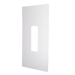 Akuvox AK-BR-S532-PLATE-S Marco embellecedor para sustitución - Cubre las marcas de instalación anteriores - Específico
