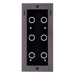 Akuvox AK-BR-X912-F Panel frontal y caja de registro encastrada - Específica para Akuvox AK-X912S - Panel: 273