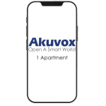Akuvox AK-COUPON-FOREVER Akuvox - Licencia para 1 apartamento - Para APP sin monitor en comunidades - Compatible con