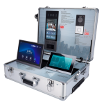 Akuvox AK-DEMOKIT Maletín de exposición - Videoporteros Akuvox - Router WiFi y switch PoE - Licencia grauita