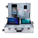 Akuvox AK-DEMOKIT Maletín de exposición - Videoporteros Akuvox - Router WiFi y switch PoE - Licencia grauita