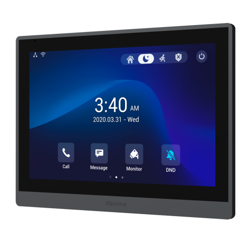 Akuvox AK-IT88S Monitor Android 9.0 para videoportero - Pantalla IPS de 10" - Audio bidireccional Crystal