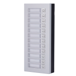 Akuvox AK-MD12 Módulo de extensión - 12 botones - Compatible con AK-R20B-xB y AK-R20K(-2) - Conexión RS485 -