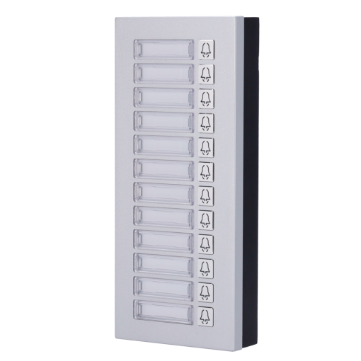 Akuvox AK-MD12 Módulo de extensión - 12 botones - Compatible con AK-R20B-xB y AK-R20K(-2) - Conexión RS485 -