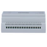 Akuvox AK-NS-2 Conversor 2 hilos a IP - 6 grupos de 2 hilos - TCP/IP con RJ45 - Alimenta dispositivos de 2