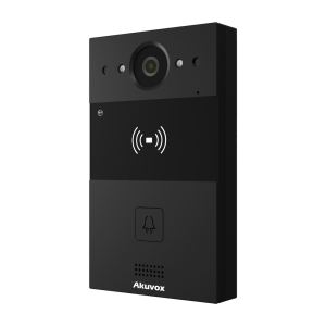 Akuvox AK-R20A-BLACK Videoportero IP en superficie - Cámara 2 Mpx | Audio bidireccional - Apertura con tarjeta