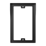 Akuvox AK-R20A-BLACK-RAINCOVER-F Cubierta para videoportero - Específica para Akuvox AK-R20A-BLACK - Medidas: 192 (Al) x 123