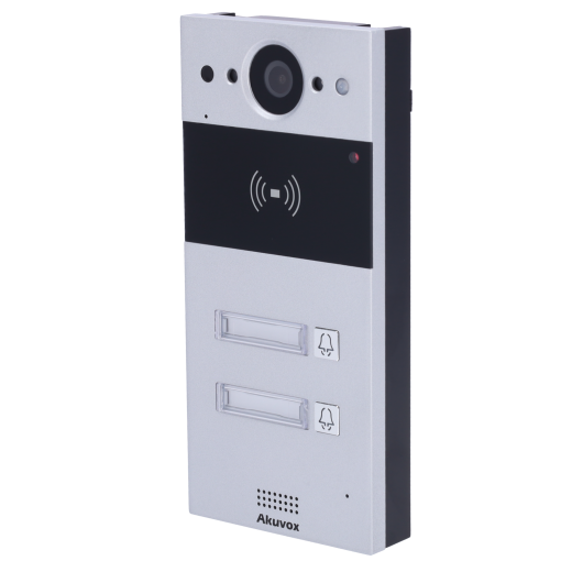 Akuvox AK-R20B-2B Videoportero IP en superficie - Cámara 2 Mpx | Audio bidireccional - Apertura con tarjeta