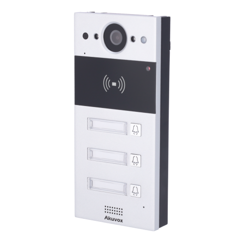 Akuvox AK-R20B-3B Videoportero IP en superficie - Cámara 2 Mpx | Audio bidireccional - Apertura con tarjeta