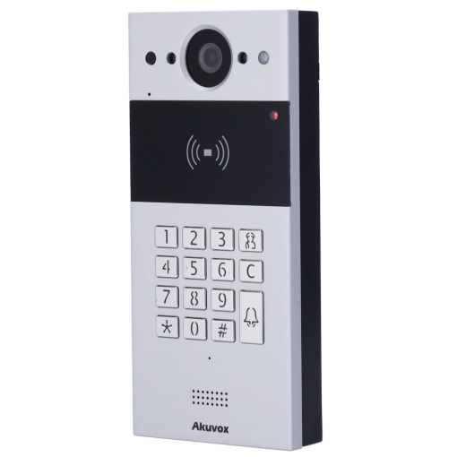 Akuvox AK-R20K Videoportero IP en superficie - Cámara 2 Mpx | Audio bidireccional - Apertura con tarjeta