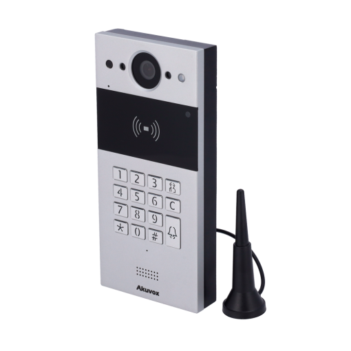 Akuvox AK-R20K-L Videoportero IP en superficie - Cámara 2 Mpx | Audio bidireccional - Apertura con tarjeta