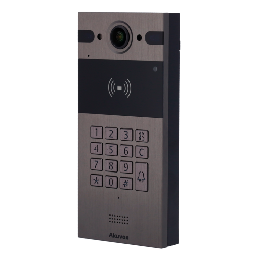 Akuvox AK-R25K Videoportero IP en superficie - Cámara 4 Mpx gran angular | Audio bidireccional - Apertura con
