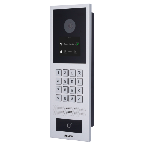 Akuvox AK-S532 Videoportero IP antivandálico IK08 - Cámara 2 Mpx | Audio bidireccional - Tarjeta EM/MF, NFC