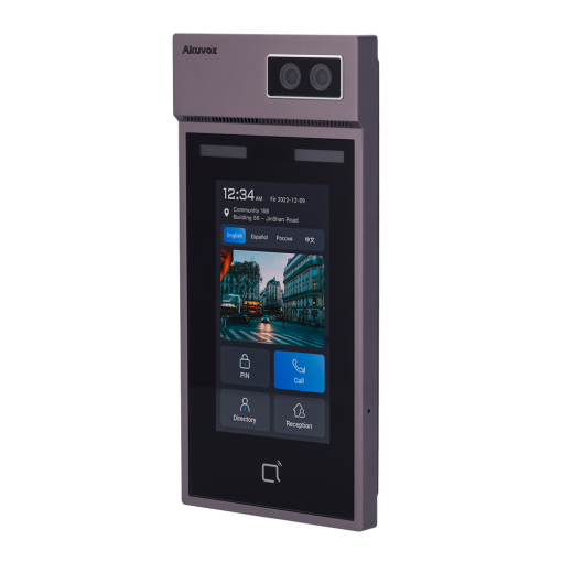 Akuvox AK-S535 Videoportero IP antivandálico IK08 - Cámara 2 Mpx/1 Mpx | Audio bidireccional - Facial