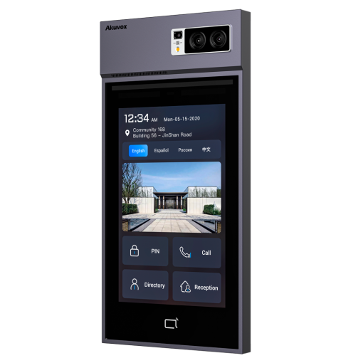 Akuvox AK-S539 Videoportero IP antivandálico IK08 - Cámara 5 Mpx/2 Mpx | Audio y vídeo bidireccional -