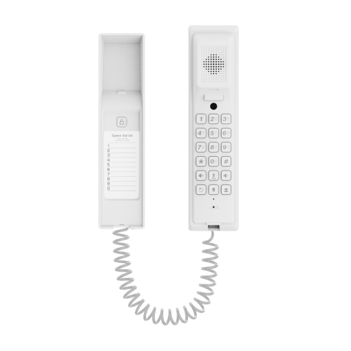 Akuvox AK-S560-LP-2-WHITE Telefonillo para videoportero - LED de estado y teclas de función - Audio bidireccional
