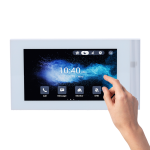 Akuvox AK-S562-S-WHITE Monitor Linux para videoportero - Pantalla TFT de 7" | Montaje en superficie - Audio