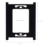 Akuvox AK-S563-S Monitor Android 12.0 para videoportero - Pantalla IPS de 8" | Montaje en superficie -