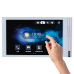 Akuvox AK-S563-WHITE Monitor Android 12.0 para videoportero - Pantalla IPS de 8" - Audio bidireccional Crystal