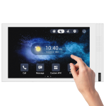 Akuvox AK-S563W-WHITE Monitor Android 12.0 para videoportero - Pantalla IPS de 8" - Audio bidireccional Crystal