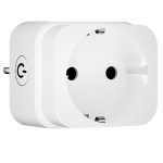 Akuvox AK-SM-PW732-EZ Enchufe inteligente - ZigBee 3.0 - Carga máxima 16 A - Estadísticas de consumo - Temporizador