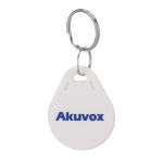 Akuvox AK-TAG-MF-P Llavero TAG de proximidad numerado - ID por radiofrecuencia - MF pasivo | Color blanco - Alta