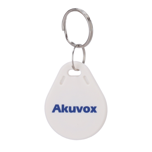 Akuvox AK-TAG-MF-P Llavero TAG de proximidad numerado - ID por radiofrecuencia - MF pasivo | Color blanco - Alta