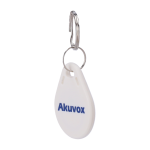 Akuvox AK-TAG-MF-P Llavero TAG de proximidad numerado - ID por radiofrecuencia - MF pasivo | Color blanco - Alta