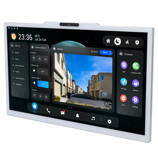 Akuvox AK-X937 Monitor Android 14.0 para videoportero - Pantalla IPS de 15.6" - Audio bidireccional