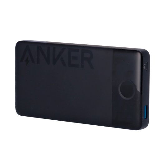 Anker ANK-123-POWERCORE-B Anker Power BankCapacidad 10000mAh Entrada USB-ASalidas USB-C, Micro USB-C y USB-APantalla
