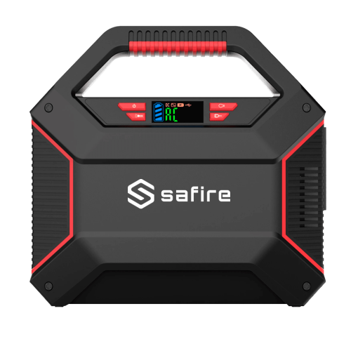 Safire BATP100W-LI155WH Batería recargable de lítioGran capacidad 155Wh1 salida AC 220V3 salidas 9~12V DC4 salidas USB