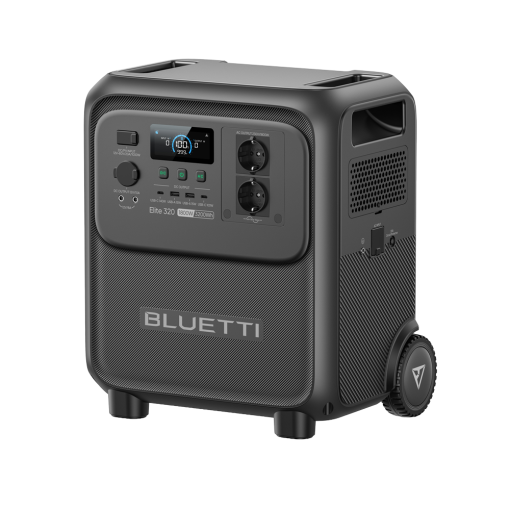 Bluetti BL-ELITE-320 Estación de energía transportable BluettiGran capacidad 3200WhPotencia salida 1800WSalidas y