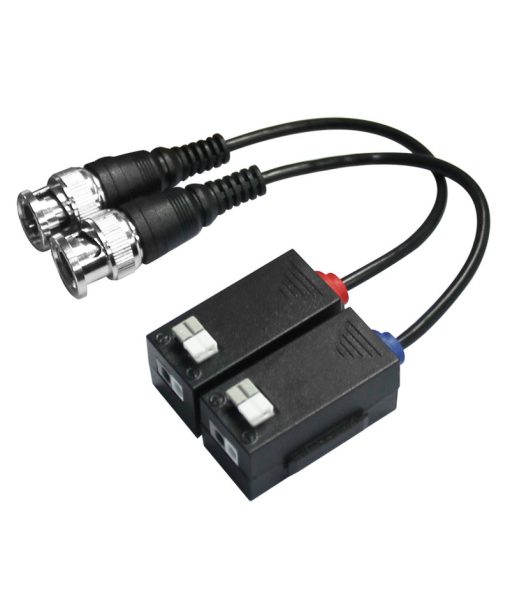 Folksafe BSC03590 Pareja de baluns pasivos HD | optimizados solo vídeo especial HD-TVI, AHD, CVI , CVBS