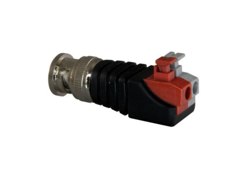 Bysecur BSC23361 Conector de vídeo BNC macho de fácil conexionado | Fácil conexionado | Salida +/- de 2