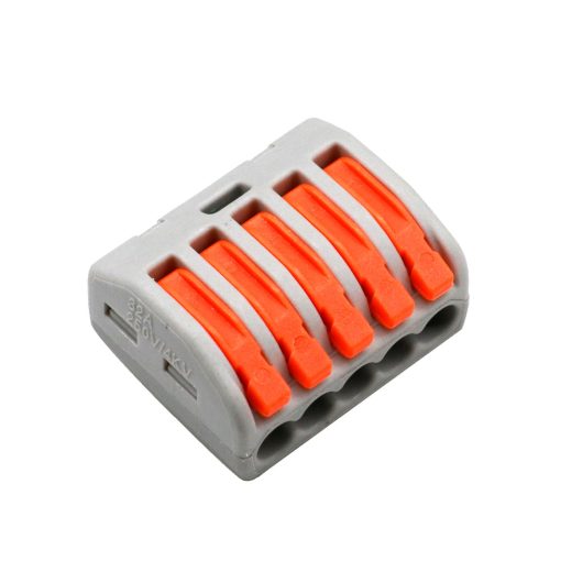 Bysecur BYCON14 Conector de Cable 1 Entrada y 4 Salidas | Calibre del cable 28 ~ 12AWG | 1 Entrada y 4 Salidas