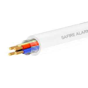 Safire CA4-305-PVC-ECA-WHITE 4 conductores de señal - Conductor Aluminio recubierto de Cobre - Rollo de 305 metros -