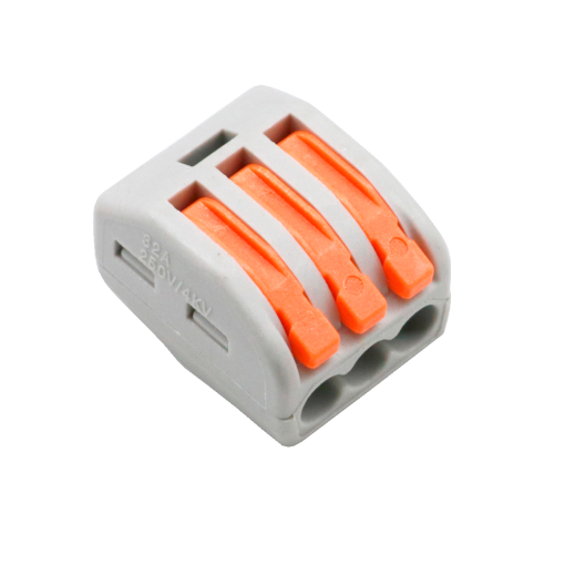 Safire CON-FAST-12 Safire Conector de Cable1 Entrada y 2 Salidas Calibre del cable 28 ~ 12AWGSección 0.08 m²~ 4
