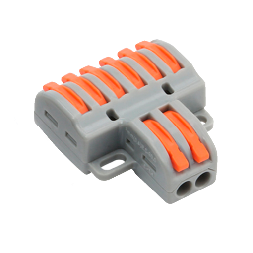 OEM CON-FAST-26 Safire Conector de Cable2 Entradas y 6 Salidas Calibre del cable 28 ~ 12AWGSección 0,08 ~ 4mm²