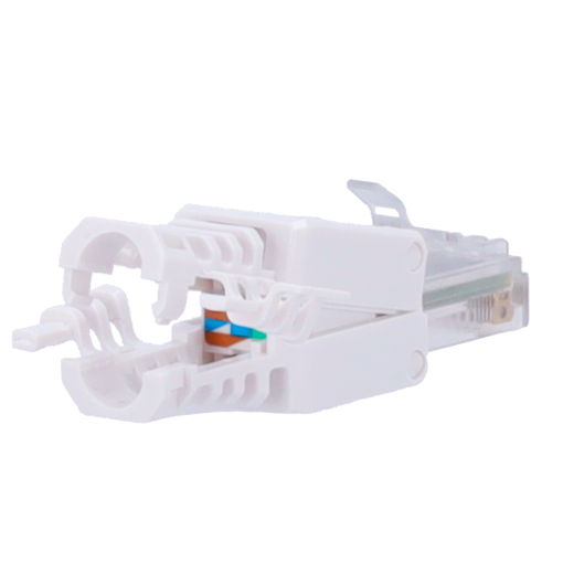 Safire CON300-CAT6A-TL Conector para cables UTPConector salida RJ45Compatible UTP categoría 6AFácil instalación sin