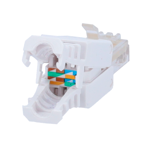 Safire CON300-TL Conector para cables UTPConector salida RJ45Compatible UTP categoría 5EFácil instalación sin