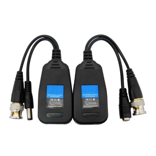 CCTV Direct CTD-621 Pack de 2 transceptores de 1 canal de vídeo HD (HDCVI/HDTVI/AHD) y alimentación, ECONOMICOS