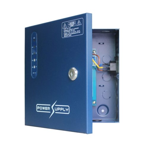 CCTV Direct CTD-622N Fuente de alimentación en caja metálica de 4 salidas 12V /5A totales