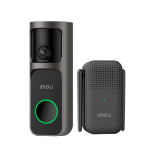 Imou DB-3EP-4M0W/DS3-IMOU Doorbell 3 Kit 4MP - WiFi 2.4 GHz / 5000mAh ó AC 8~24V - Lente Panorámica 360º / IR 5m - Botón