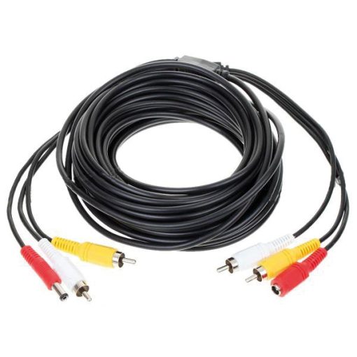 OEM DEM-1055 Cable coaxial alargador para señales de vídeo, audio y alimentación