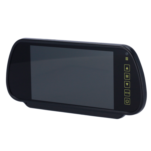 OEM DISPLAY7-MIRROR Monitor con formato retrovisorStreamax compatibleSeñal de video compuesto2 canales de video