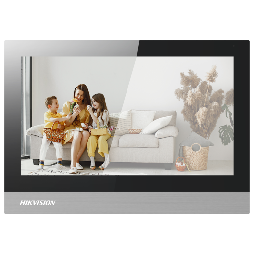 Hikvision DS-KH8380-TE1 Monitor para videoporteroPantalla táctil TFT de 7"Audio bidireccionalTCP/IP, SIPRanura