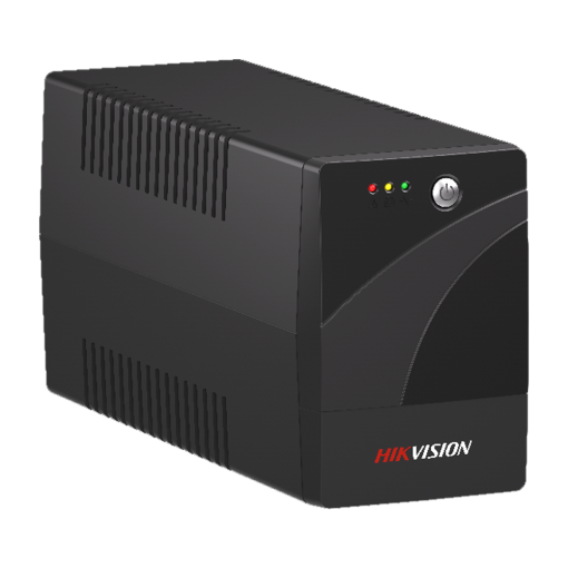 Hikvision DS-UPS1000-R/EU SAI monofásico line-interactive - Potencia 1000VA / 600W - Entrada 140 - 300Vac / Salida