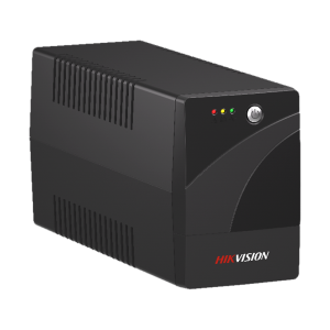 Hikvision DS-UPS600-R/EU SAI monofásico line-interactive - Potencia 600VA / 360W - Entrada 162 - 290Vac / Salida 220 -